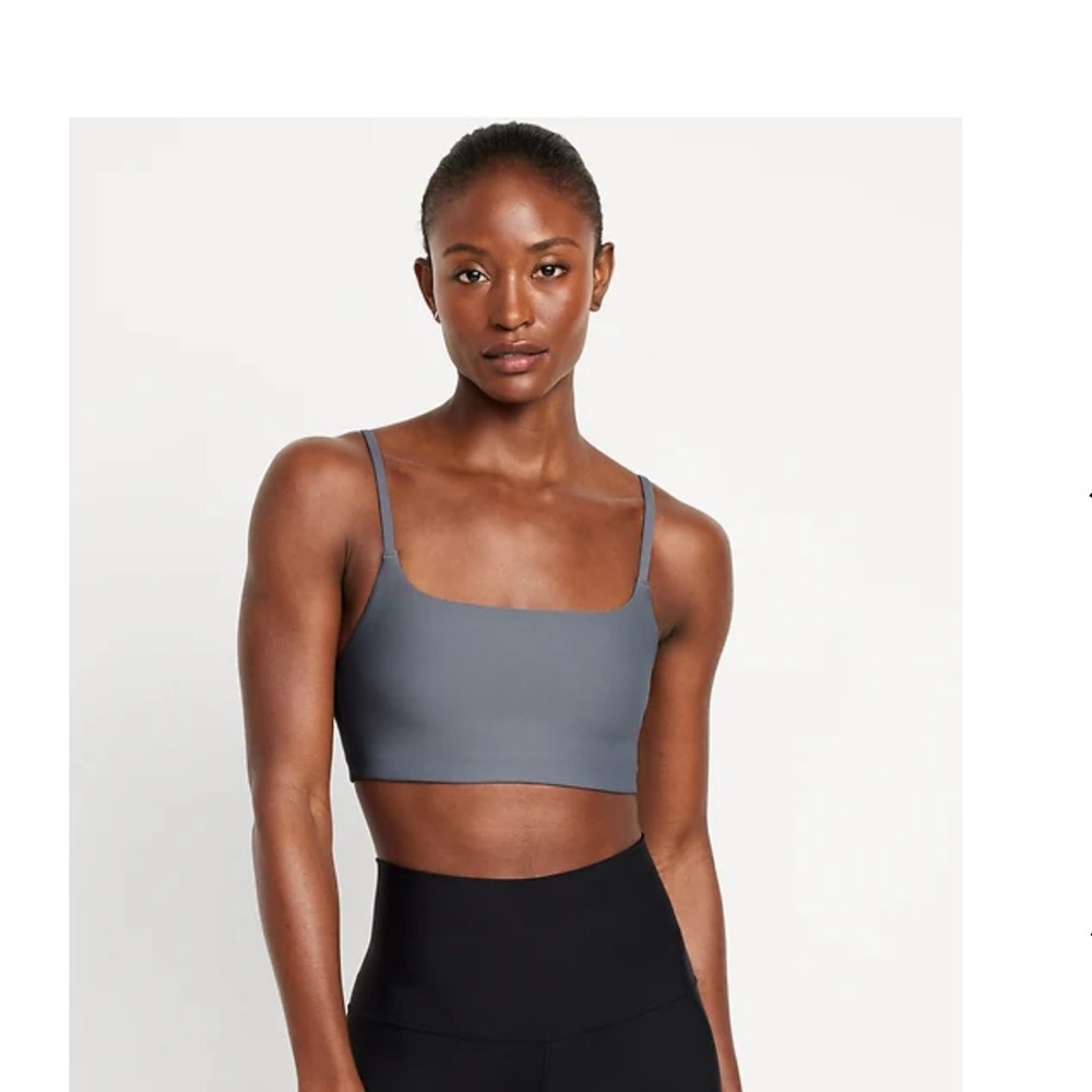 Old Navy Active Light Gray Sports Bra